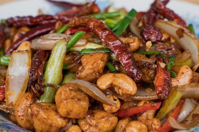 Dried Chili Cashew.